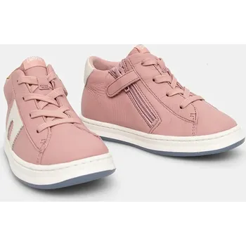 Chlapecké tenisky Dětské kožené sneakers boty Camper TWS FW růžová barva, K900338.004 39X, EUR 21