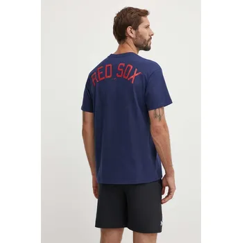 Bavlněné tričko Nike Boston Red Sox tmavomodrá barva, s potiskem 01AY.44B.BQ.JNS 59X, vel. M