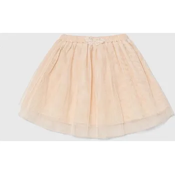 Dívčí sukně Dětská sukně United Colors of Benetton 47Z2G000T.P.Seasonal oranžová 24X, vel. 90