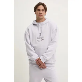 Dámské oblečení Mikina HUGO 50521288 fialová 04X, vel. XXL