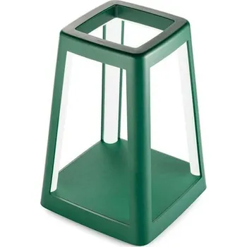Stojací lampa LED lampa Lexon Lantern LH94DG1 zelená 76X