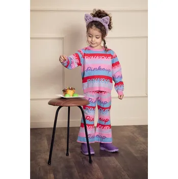 Dívčí svetr Dětský svetr Pinko Up fialová barva F3PIBGJP149 45X, vel. 116