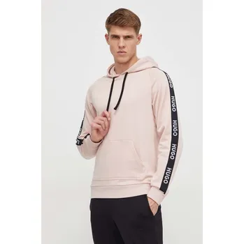 Dámská mikina Bavlněná mikina HUGO 50497003 růžová 30X, vel. L
