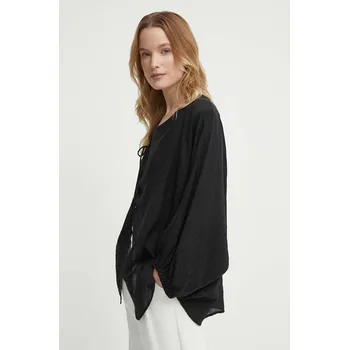 Dámská košile Košile Sisley 5OBLLQ06Y černá 99X, vel. S