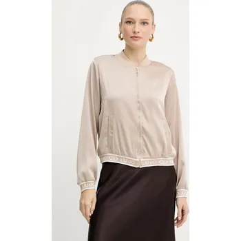 Dámská mikina Mikina Liu Jo dámská, béžová barva, hladká, TF5191.T004A 80X, vel. M