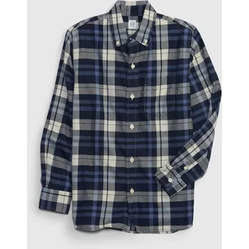 Pánská noční košile GAP Chlapecké Dětská kostkovaná košile 780257-00 Velikost: XS Tričko zdarma při nákupu nad 3000,-!