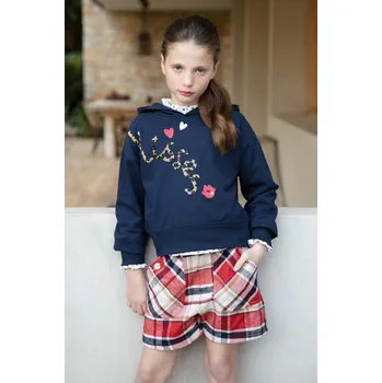 Dětské kraťasy Mayoral červená barva, vzorované 7209.8E.Junior.9BYX 33X, vel. 128