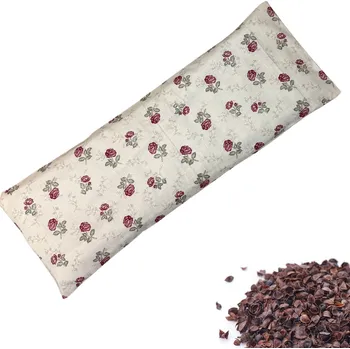 Polštář Nahřívací polštářek s pohankou a levandulí - růžičky