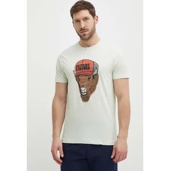 Pánské tričko Bavlněné tričko Picture Muyil MTS1096 zelená 07X, vel. S