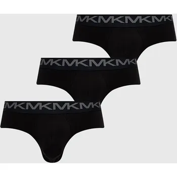 Boxerky Spodní prádlo MICHAEL Kors (3-pack) pánské, černá barva, 6BR1L10033 99X, vel. S
