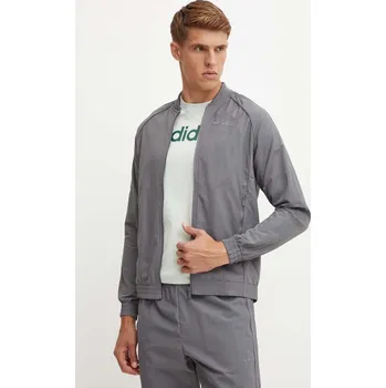 Bunda adidas Originals pánská, šedá barva, přechodná, IZ2112 90X, vel. L