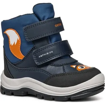 Dívčí sněhule Dětské sněhule Geox FLANFIL ABX tmavomodrá barva, B463VB.054FU B463VB.054FU.20.23 59X, EUR 20