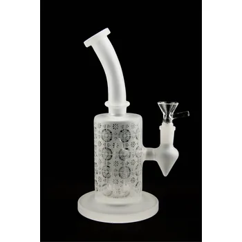 Čistič dýmky WeedShop Skleněný bong Sandblasted