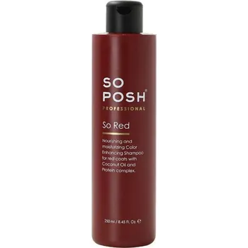 Kosmetika pro psa SO POSH Šampon pro červenou srst 250ml (Šampon zvýrazňuje měděnou, plavou, červenou a hnědou barvu srsti. Nepoužívejte na bílou srst!)
