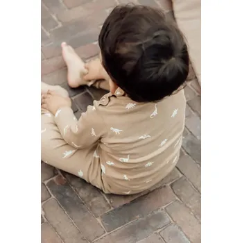 Kojenecké tričko s dlouhým rukávem That's mine BLN50 béžová 80X, vel. 80