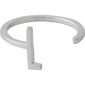 Prsten Stříbrný prsten Design Letters 90601001L stříbrná SLV, vel. ONE SIZE