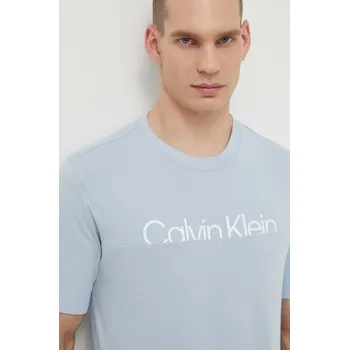 Pánské tričko Tričko Calvin Klein Performance 00GMS4K190 modrá 55X, vel. M