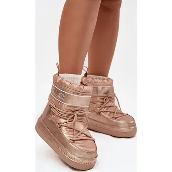 Dámská obuv Dámské sněhule s šněrováním O'NEILL LISA WOMEN HIGH 90253012.99Z Barva: Zlatá, Velikost: 40