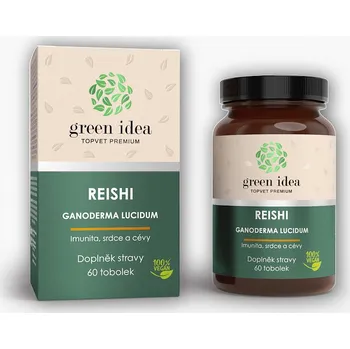 Přírodní produkt Reishi 500mg 60 tobolek