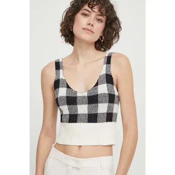 Top Sisley dámský, černá barva 1W30LH009 99X, vel. XS