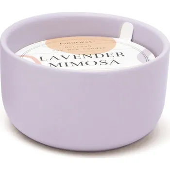 Svíčka Vonná sójová svíčka Paddywax Lavender Mimosa 99 g WA0305EU vícebarevná MLC