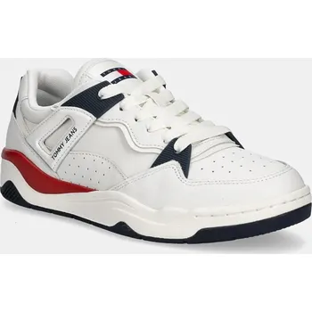 Pánské tenisky Sneakers boty Tommy Jeans TJM ULTRA BASKET SNEAKER bílá barva, EM0EM01493 00X, EUR 42