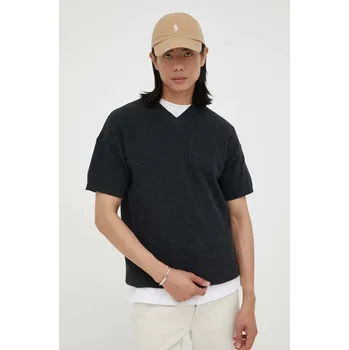 Dámský svetr Svetr American Vintage MDOZ18A černá 99X, vel. M/L