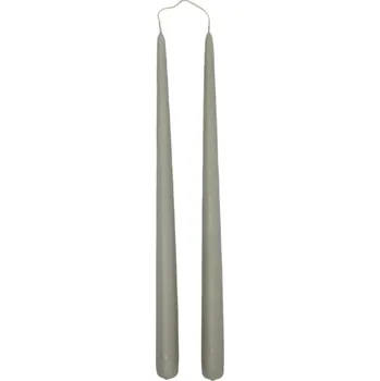 Svíčka Sada svíček OYOY Fukai Candles L 2-pack šedá barva L301383 09X