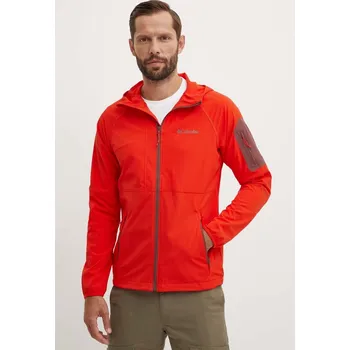 Pánská větrovka Outdoorová bunda Columbia Tall Heights 1975591 červená 33X, vel. S