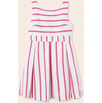 Dívčí šaty Dívčí šaty Mayoral růžová barva, mini 6910.8A.JUNIOR 43X, vel. 157