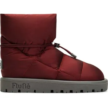 Dívčí sněhule Sněhule Flufie Metallic S02.ANTIQUE.RED burgundské 83X, EUR 37