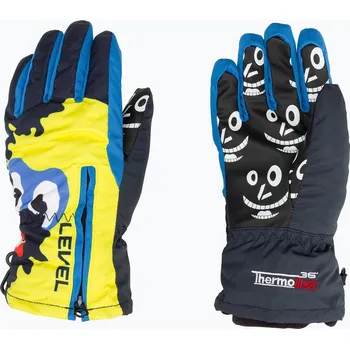 Chránič rukou Level dětské lyžařské rukavice Lucky ninja navy