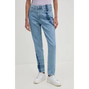 Dámské džíny Džíny Pepe Jeans TAPERED JEANS HW TIE DYE PL204714 modrá 55X, vel. 26/28