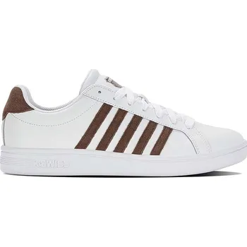 Pánská obuv Kožené sneakers boty K-Swiss COURT TIEBREAK 07011.936.M bílá 00X, EUR 43
