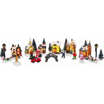 Vánoční dekorace vidaXL 4017037 vánoční dekorace na stůl 1100 g sněhulák