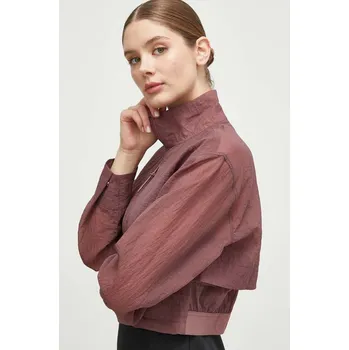 Pánská větrovka Tréninková bunda Calvin Klein Performance 00GWS4O516 růžová 34X, vel. M