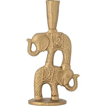 Svícen Dekorativní svícen Bloomingville Jazz 82068102 žlutá 18X