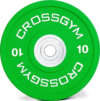 Olympijský kotouč TRINFIT Bumper Plate CrossGym 10 kg