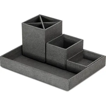 Úložný box Stolní organizér Bigso Box of Sweden Lena 7974C6401 šedá 90X