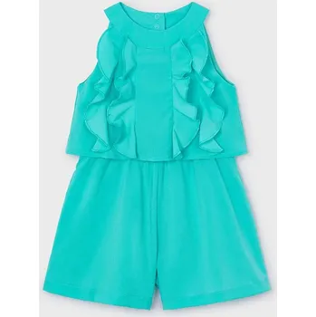 Kojenecký overall Dětský overal Mayoral zelená barva 3856.6C.Mini.PPYH 67X, vel. 122