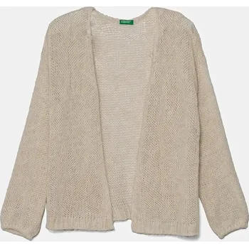 Dámský svetr Svetr s příměsí vlny United Colors of Benetton béžová barva, 136QC601M 136QC601M.G.Seasonal 08X, vel. 130