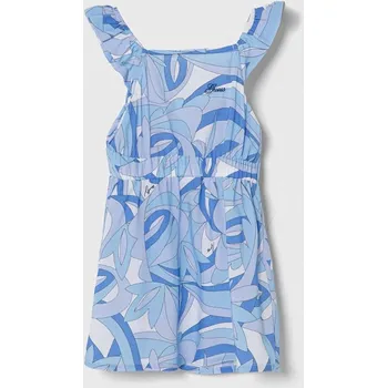 Dívčí šaty Dívčí šaty Guess K4GK12.WG5S2.PPYH modrá 50X, vel. 105-112