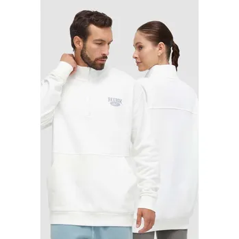 Dámská mikina Bavlněná mikina Reebok Classic bílá barva, s aplikací 100035524 00X, vel. S