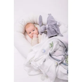 Zavinovačka Dětská bambusová zavinovačka Effiki Ot.bambu.zongler.HAL02 zelená 07X, vel. ONE SIZE