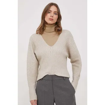 Dámský svetr Svetr Dkny dámský, béžová barva, P3KSAL67 01A, vel. L