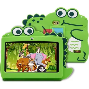 Tablet OEM 7" HD s Androidem, ochranou zraku a baterií 4000 mAh, zelený