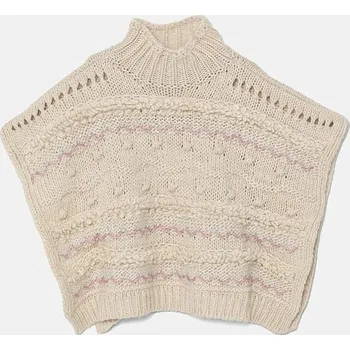 Pláštěnka Dětské pončo United Colors of Benetton 115HQU010.G.Seasonal béžová 08X, vel. 168