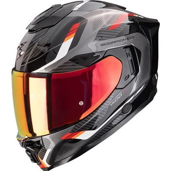 Helma na motorku SCORPION přilba EXO-1500 AIR Sleek black/red - 3XL