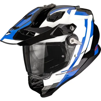 Motodoplněk SCORPION přilba ADF-9000 AIR Patrol black/blue/white - M