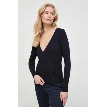 Dámský svetr Svetr Morgan MCAT dámský, tmavomodrá barva, lehký, MCAT MCAT.MARINE 59X, vel. XS